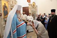 Великое освящение Троицкого храма деревни Ивашево 